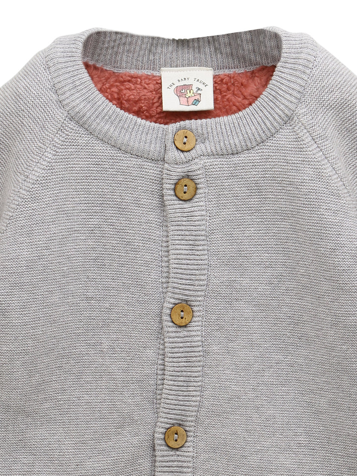 Cardigan With Sherpa