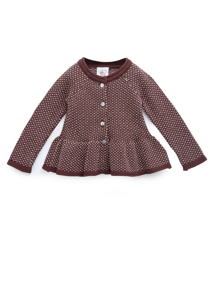 Peplum Cardigan