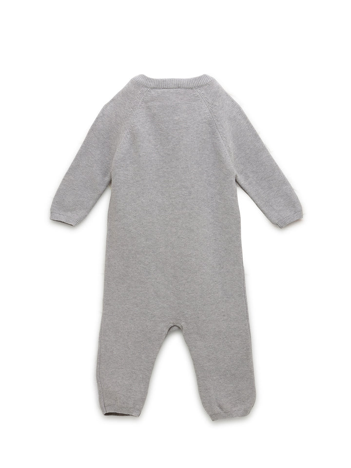 Grey Knitted Star Romper