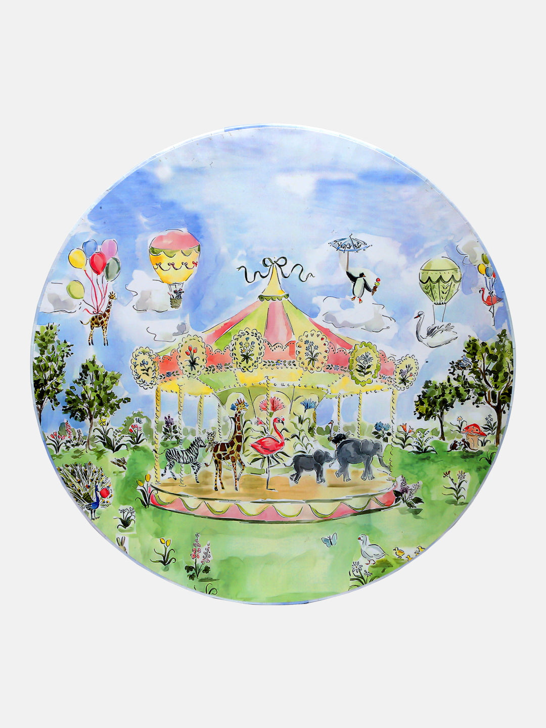 CARNIVAL CAROUSEL CIRCULAR BOX