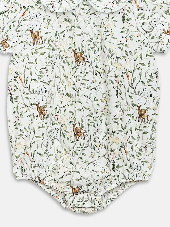 Enchanted Deer Newborn Onesie  - Supima Cotton