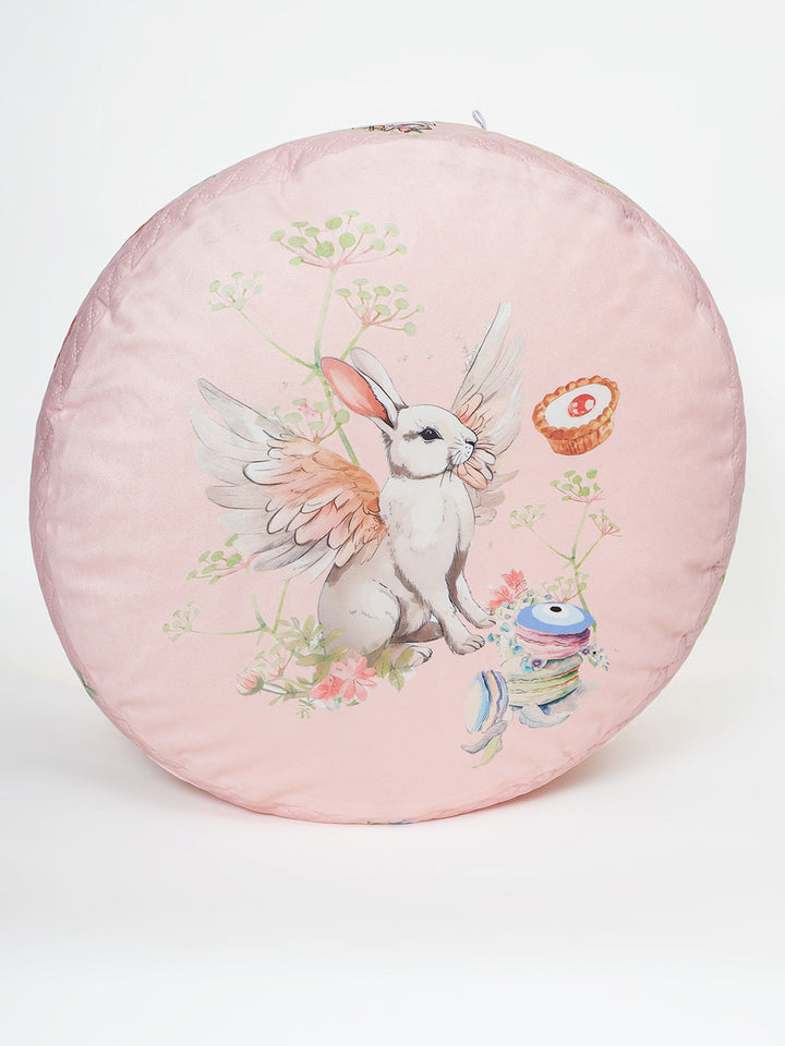 Plush Pouffe - Blush Bunny