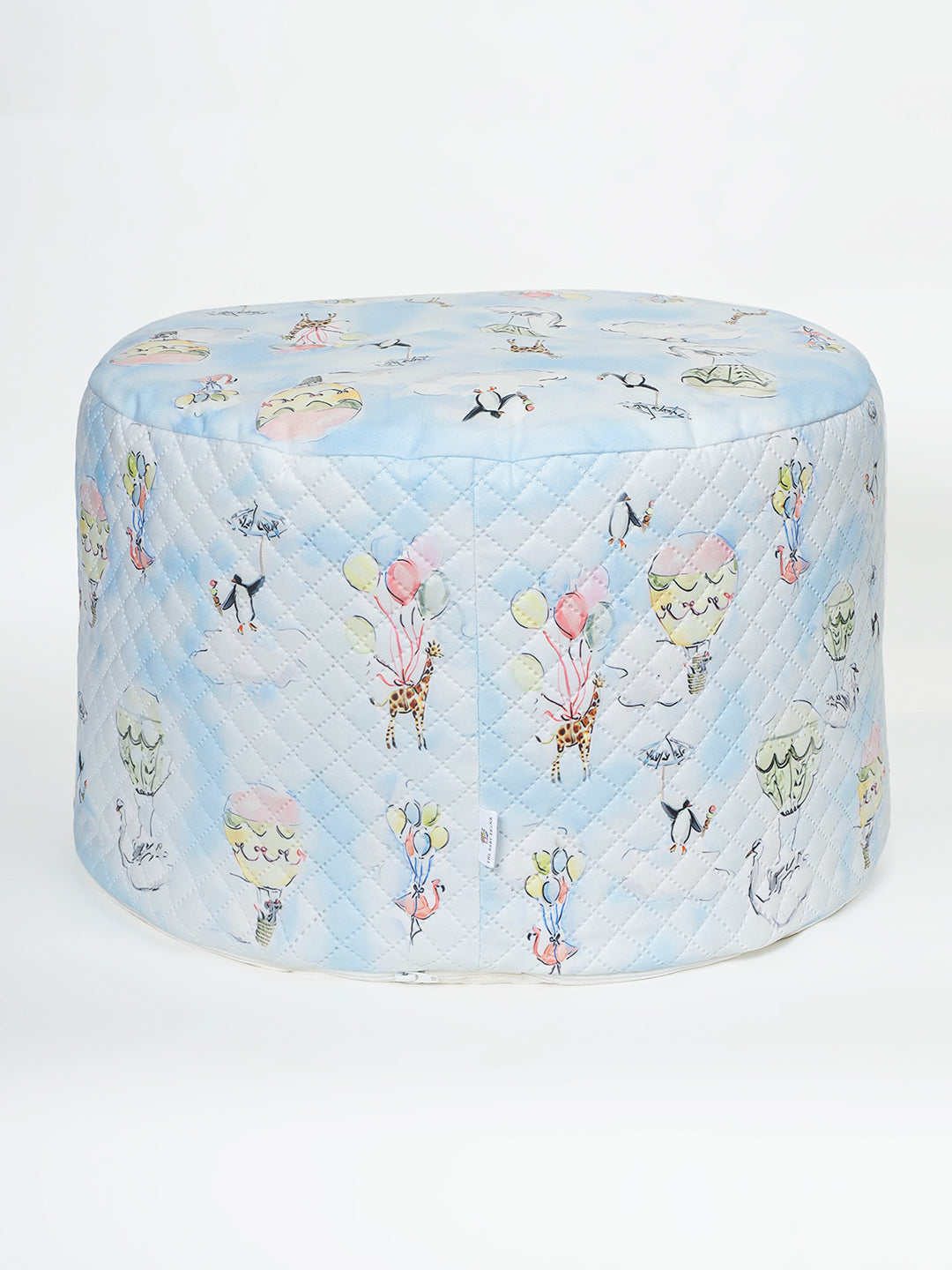 Plush Pouffe - Carnival Carousel