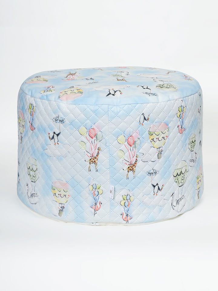Plush Pouffe - Carnival Carousel