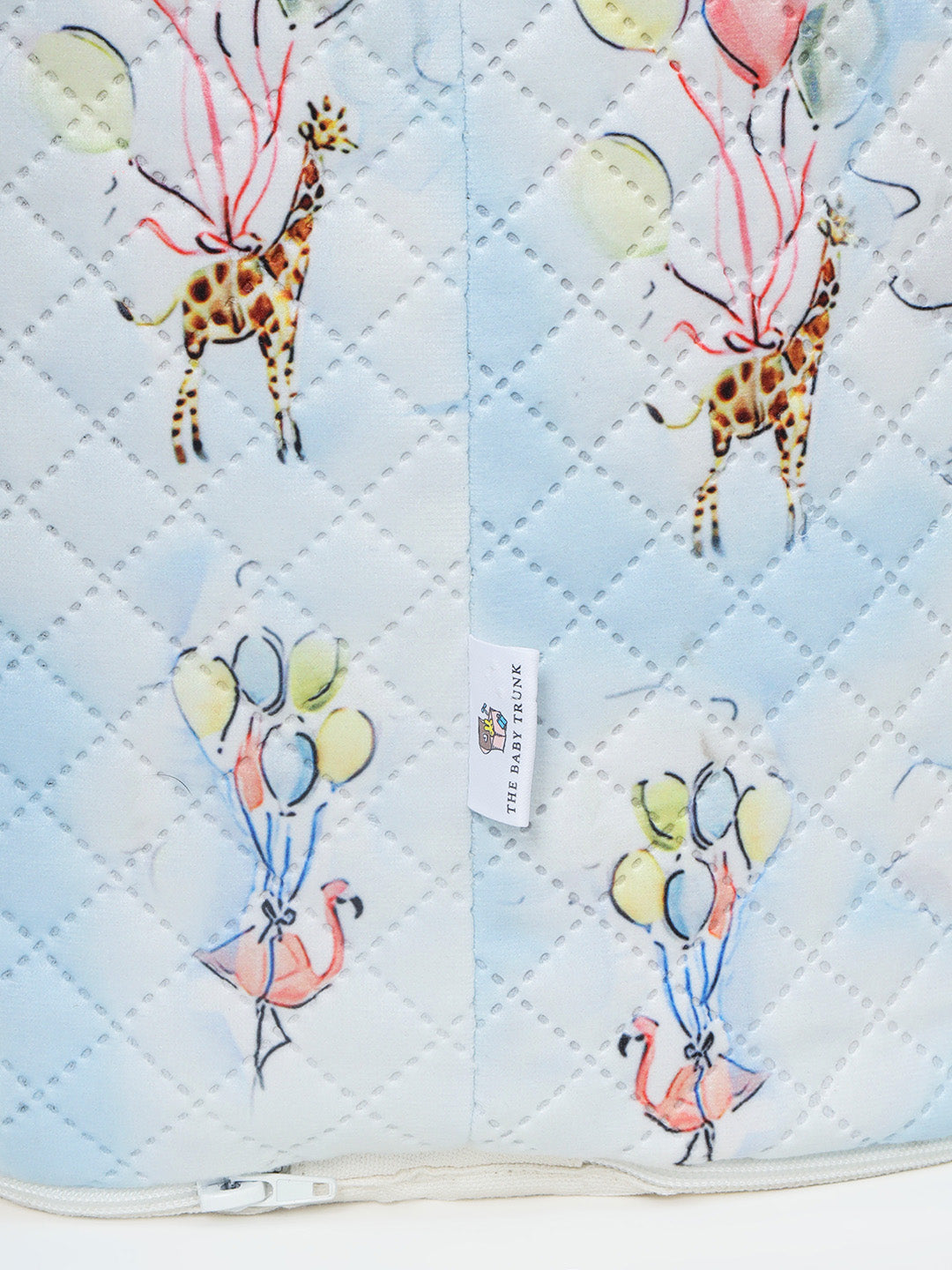 Plush Pouffe - Carnival Carousel