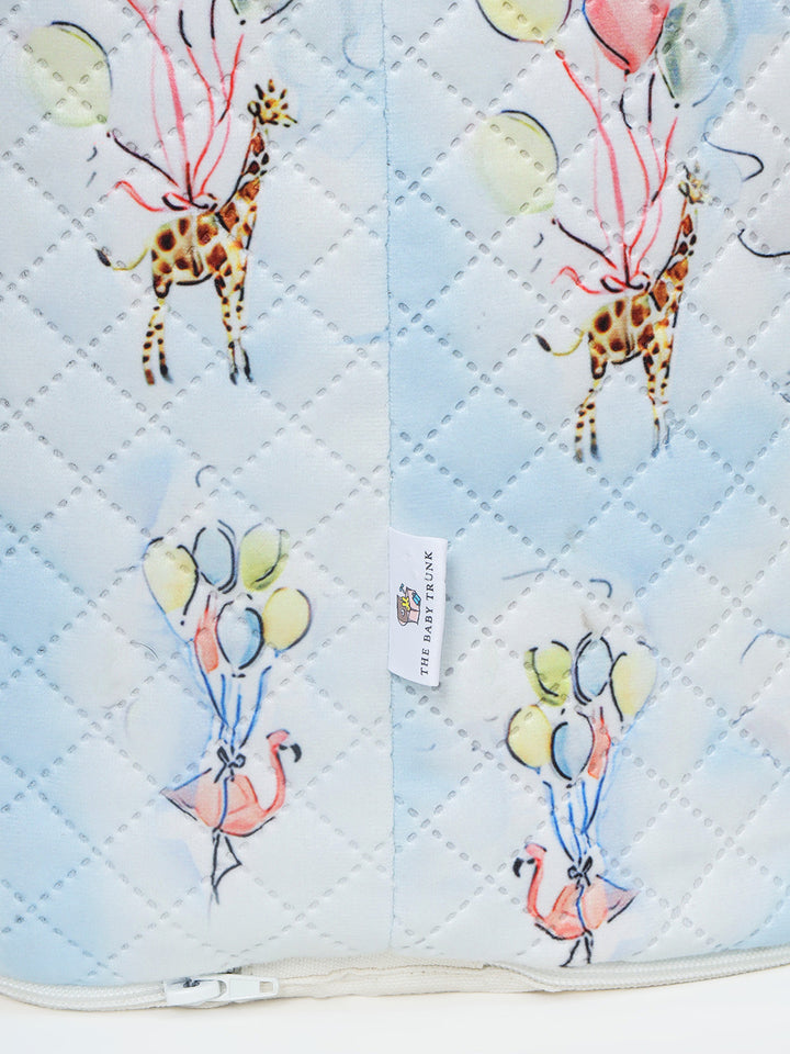 Plush Pouffe - Carnival Carousel