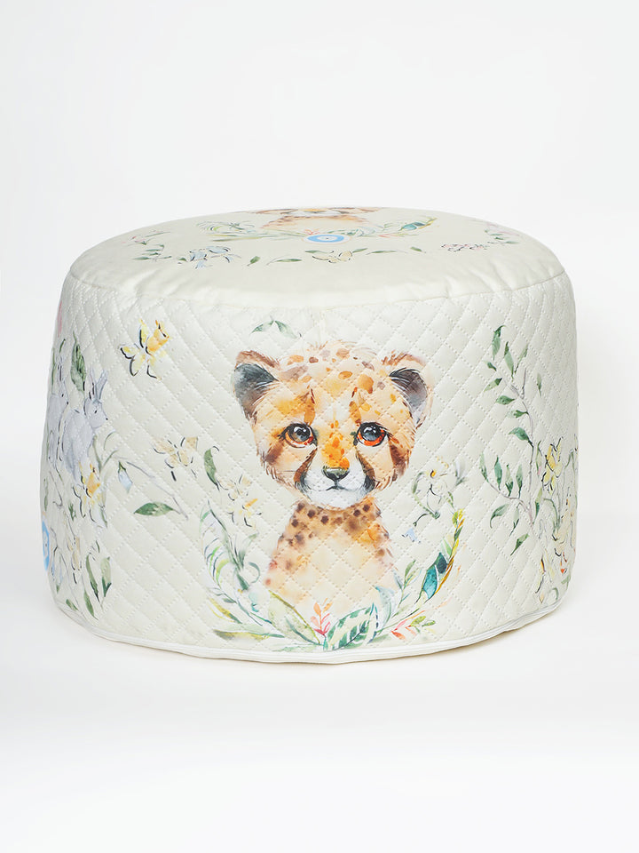 Plush Pouffe - Little Leo