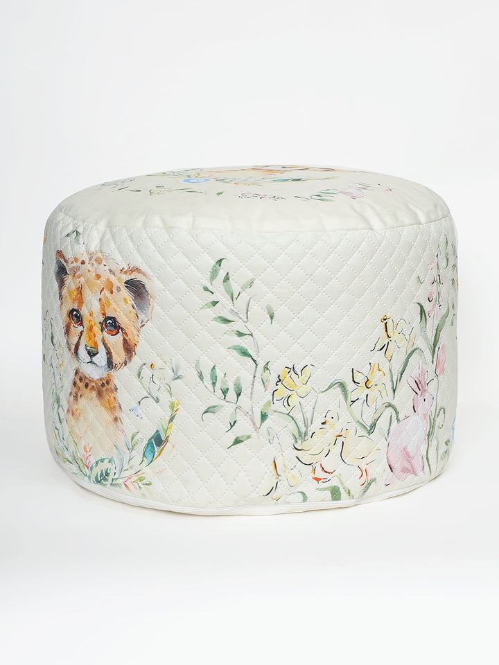 Plush Pouffe - Little Leo