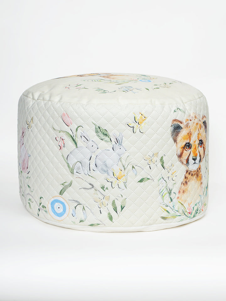 Plush Pouffe - Little Leo