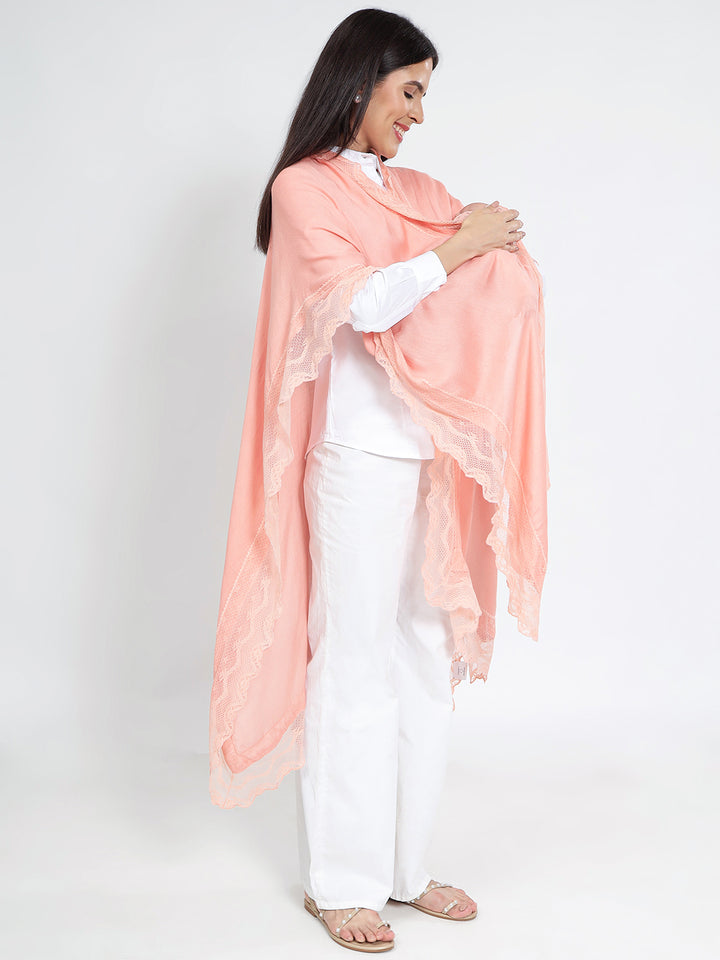 Peach Nectar Feeding Wrap – Soft Cotton Nursing Cover