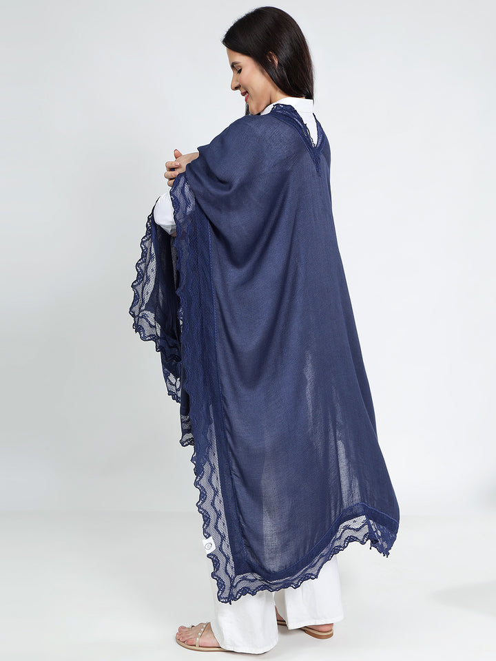 Midnight Bloom Feeding Wrap – Soft Nursing Cover