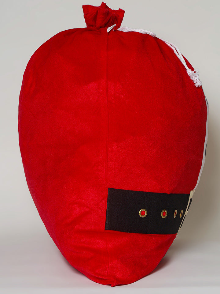 Santa Christmas Large Red Sack Bag