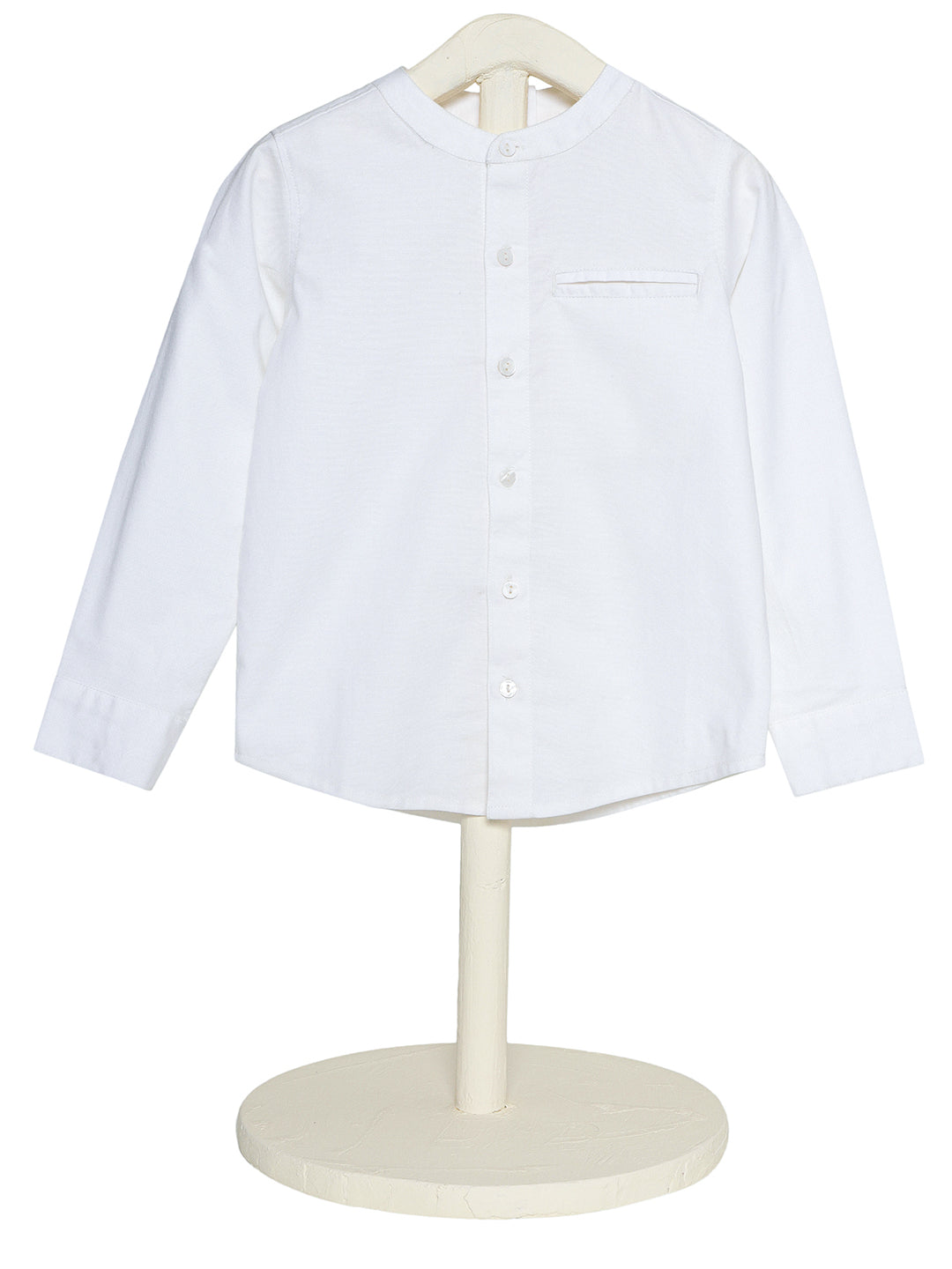 Band Collar Shirt