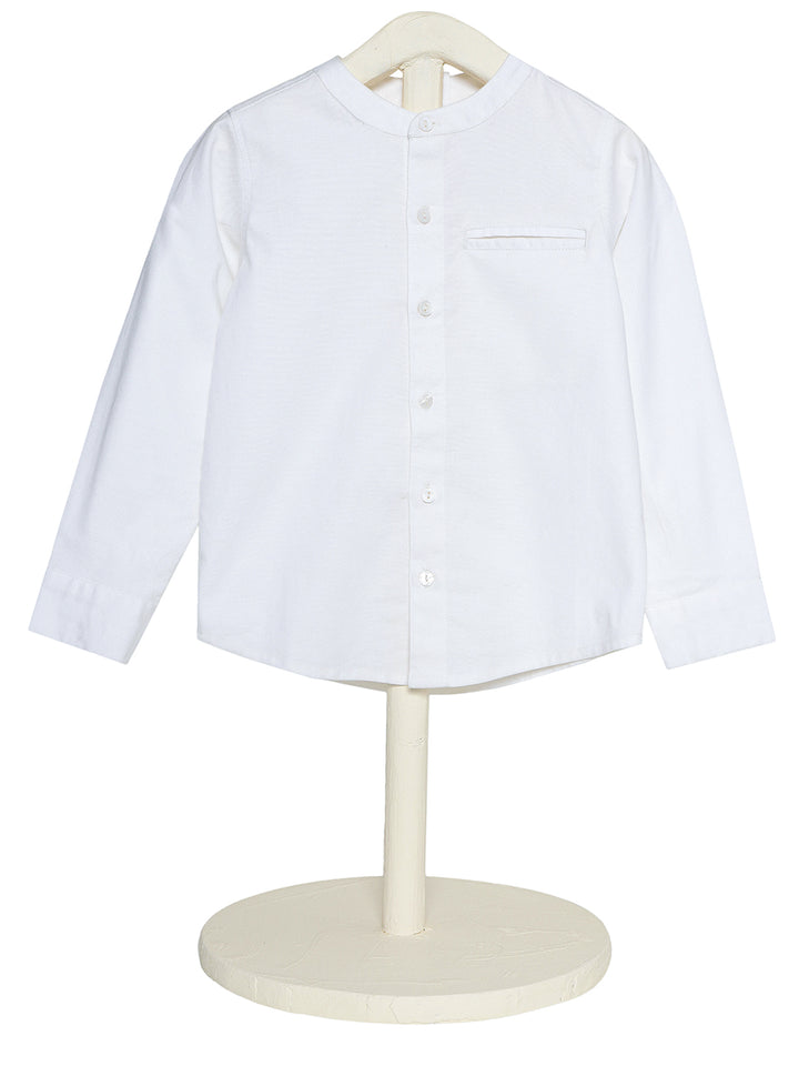 Band Collar Shirt