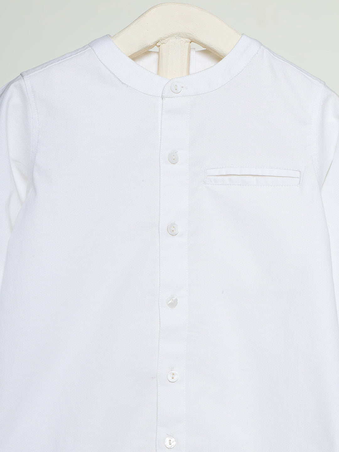 Band Collar Shirt
