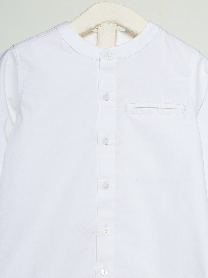 Band Collar Shirt