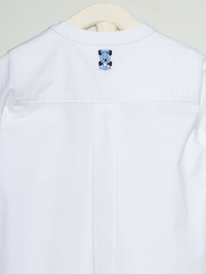 Band Collar Shirt