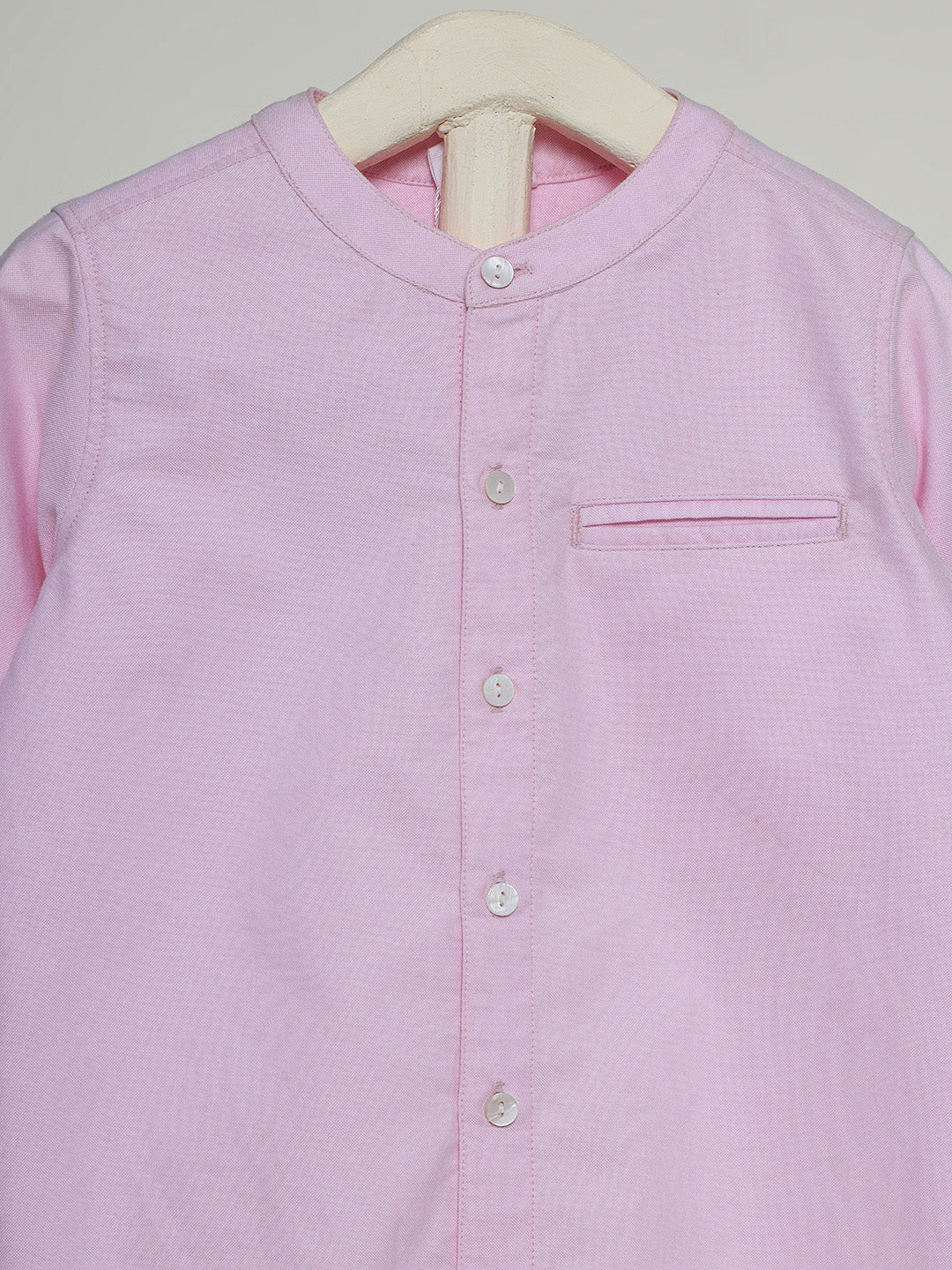Band Collar Shirt
