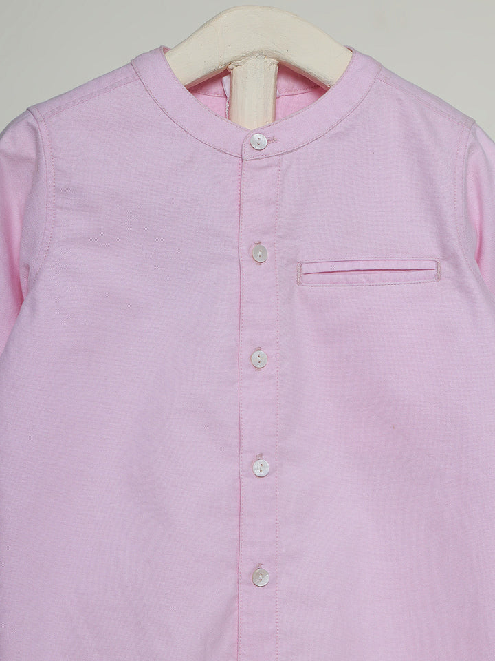 Band Collar Shirt