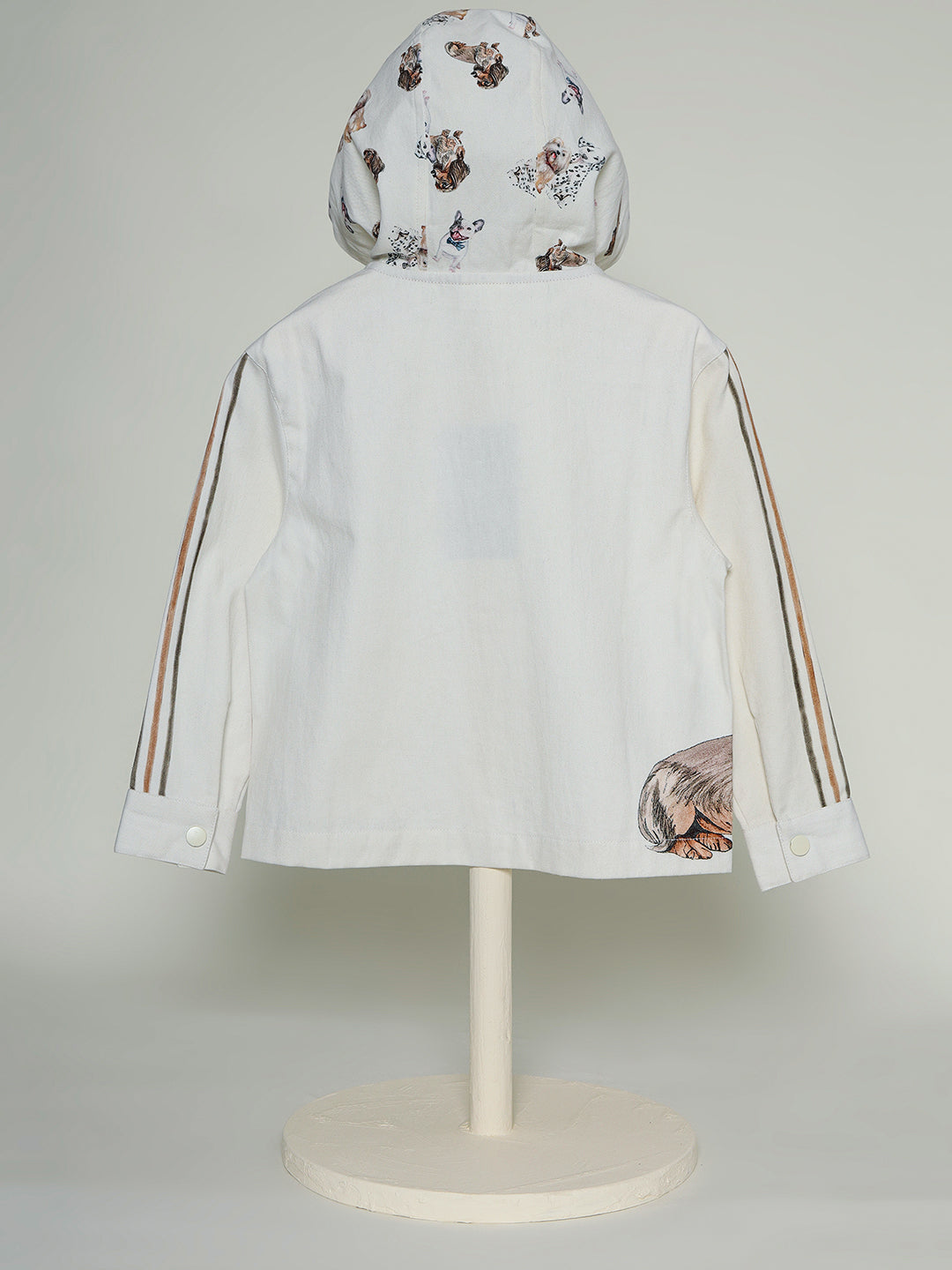 Friendly Dog Printed Shacket