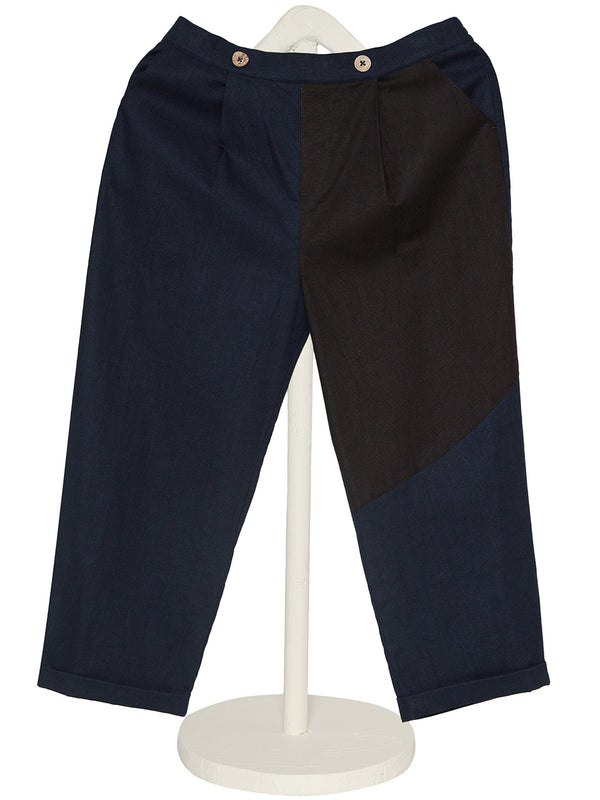 Color Block Style Pants - Unisex