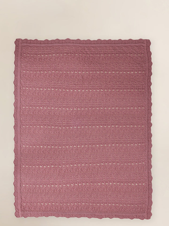 Blushing Peony Baby Blanket
