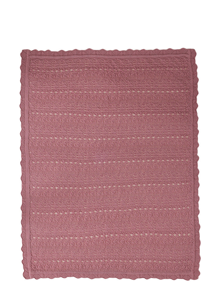 Blushing Peony Baby Blanket