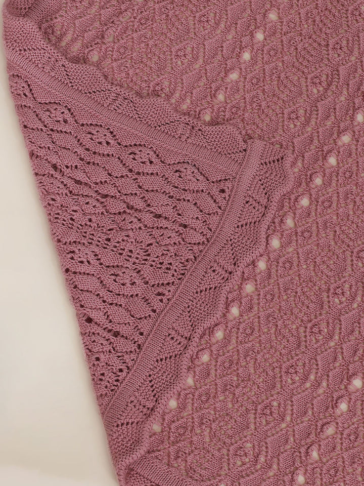 Blushing Peony Baby Blanket