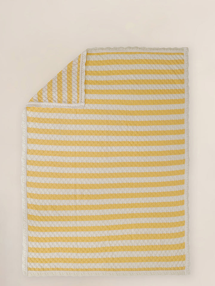 Sunbeam Stripe Baby Blanket