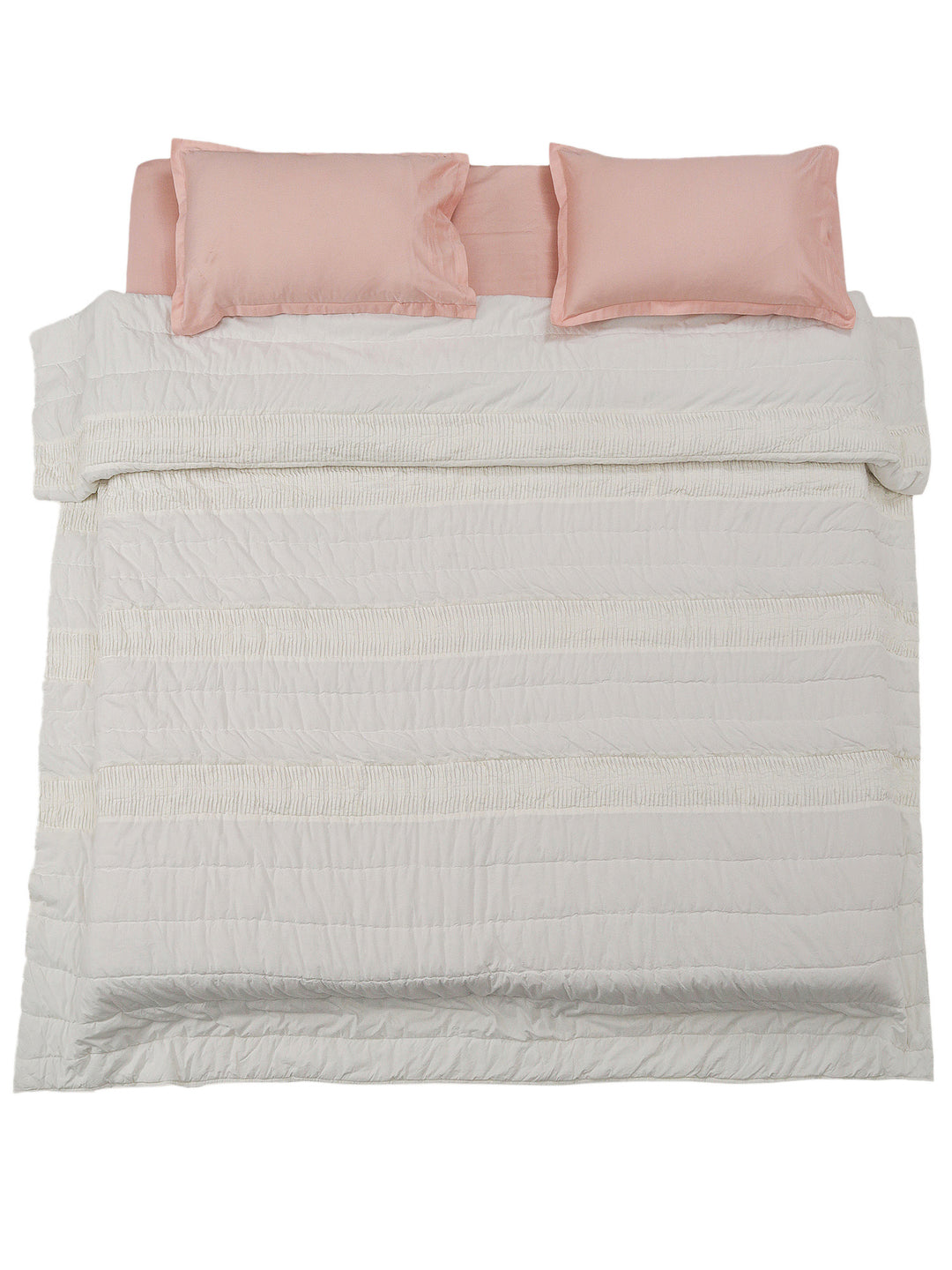 White Everthine King Quilt