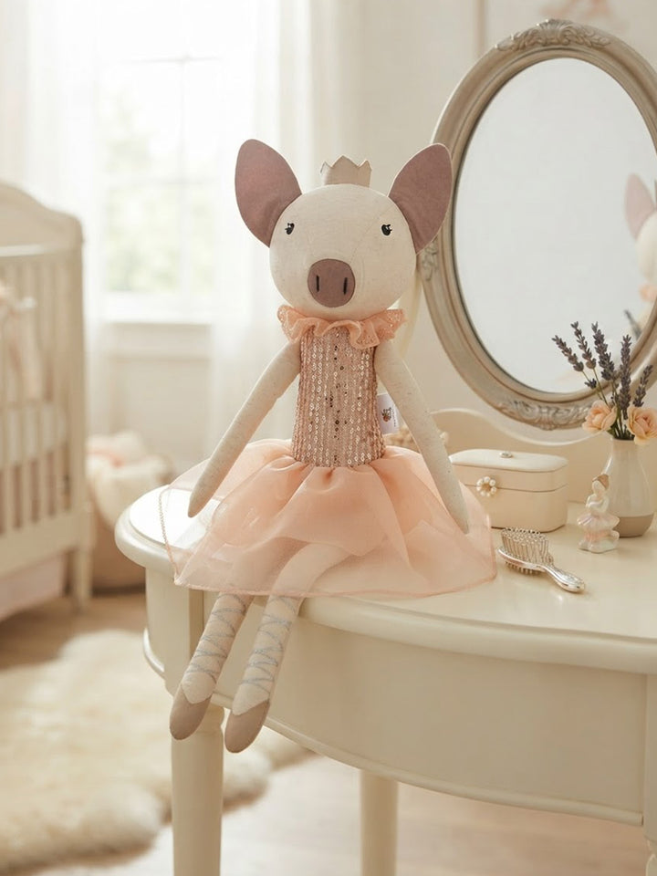 Kid's Plush Toy Companion - Piggy