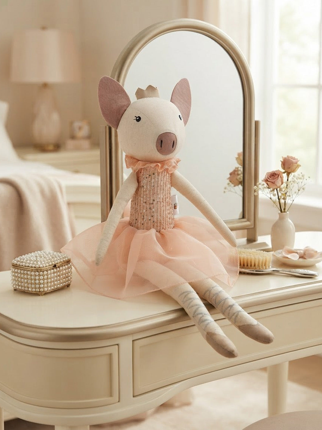 Kid's Plush Toy Companion - Piggy