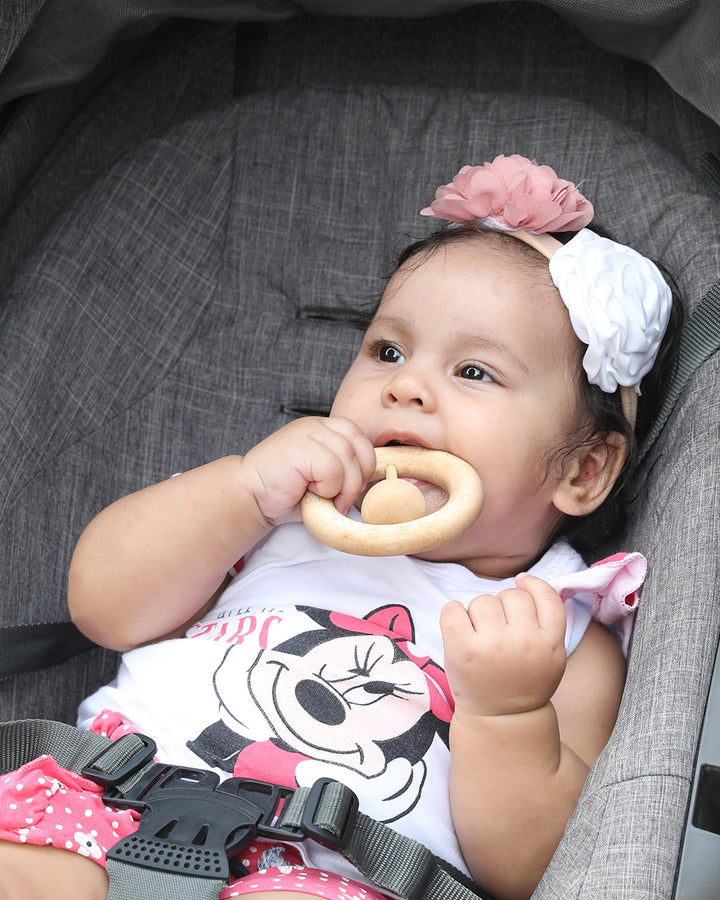 Circle of Life Wooden Teether & Rattle
