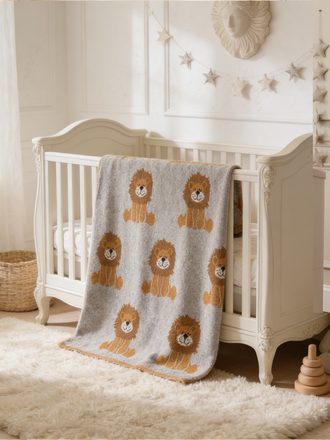 Simba Knitted Blanket