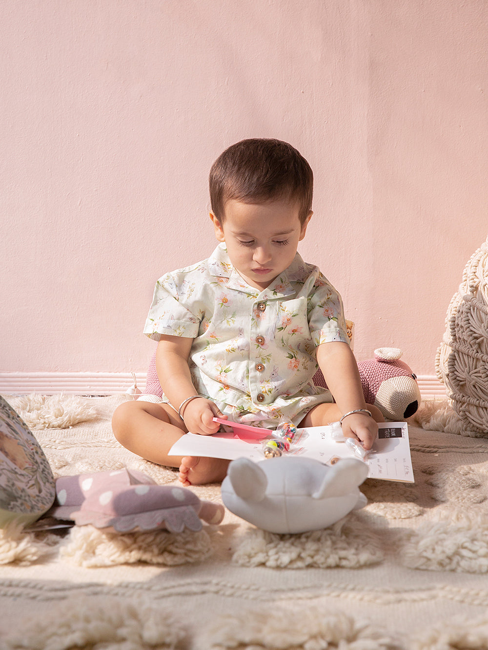 Soft and Comfortable Happy Bunny Co-ord Set for your Baby Boy
