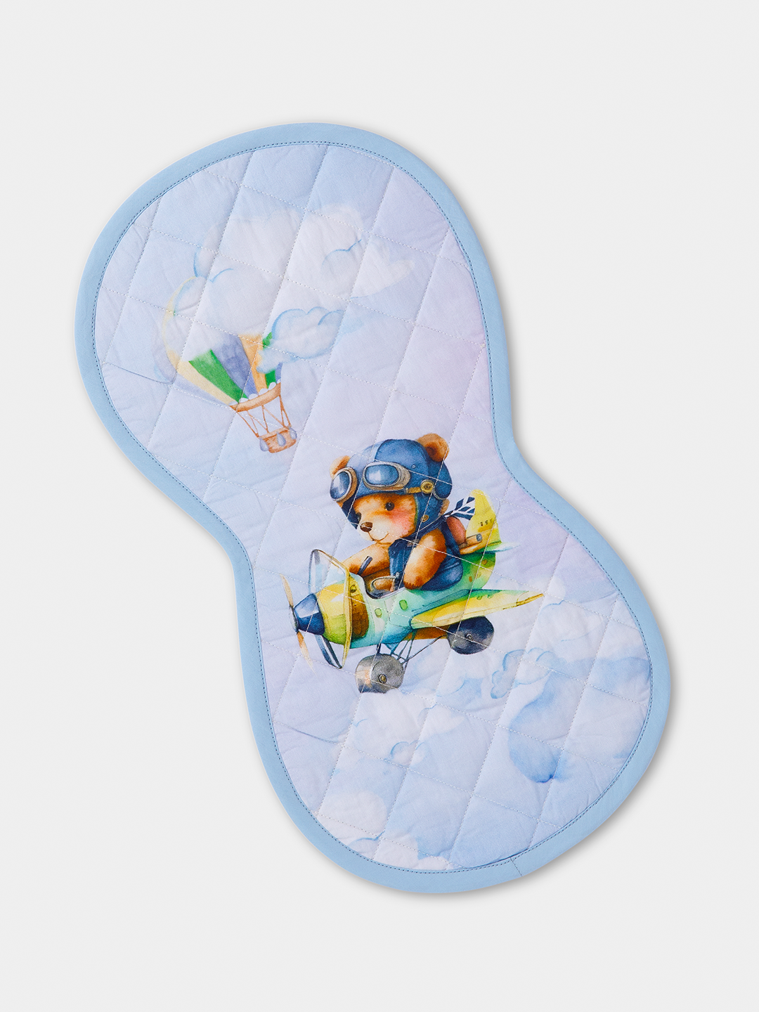 Spit ups made stylish with our adorable Teddy's Dream Fly Burp Cloth, made with the softest and super absorbent high-quality Egyptian cotton, designed to be gentle on your baby's delicate skin.