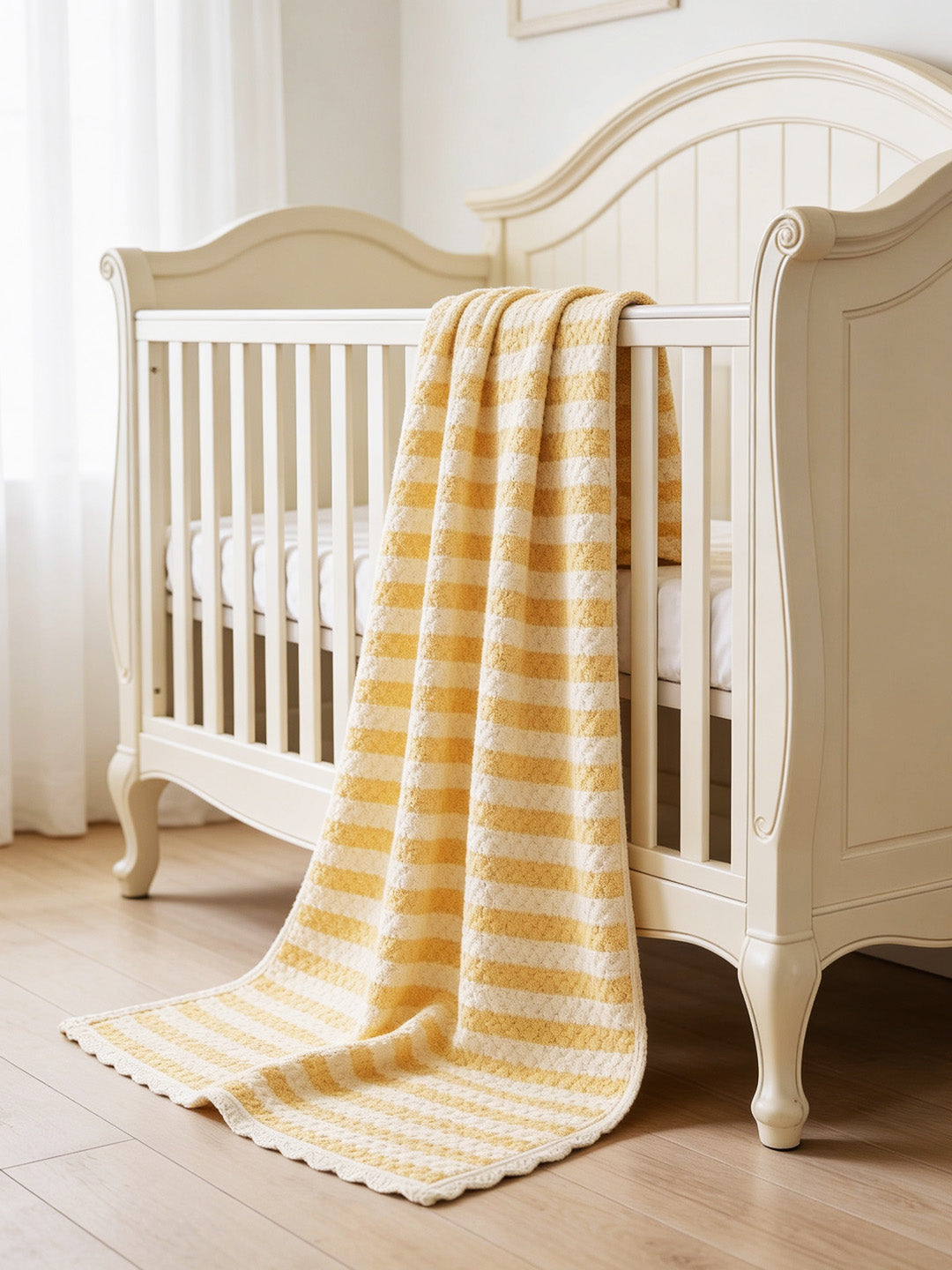 Sunbeam Stripe Baby Blanket