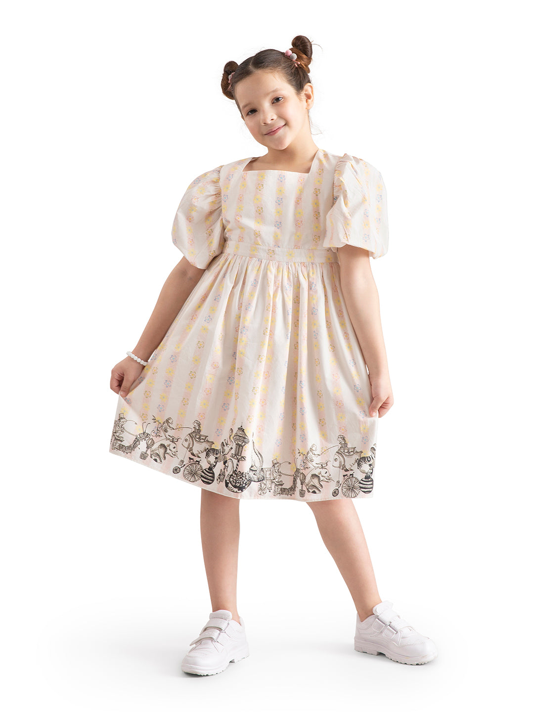 Printed Circus Girl Dress 0-10 years