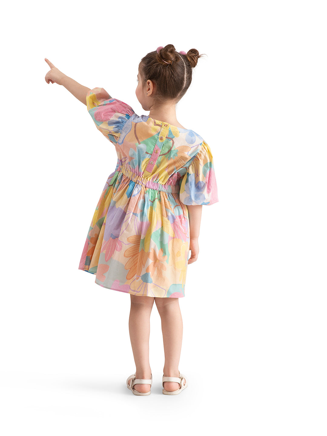 Sunkissed floral Cotton Printed Dress 0-10 years