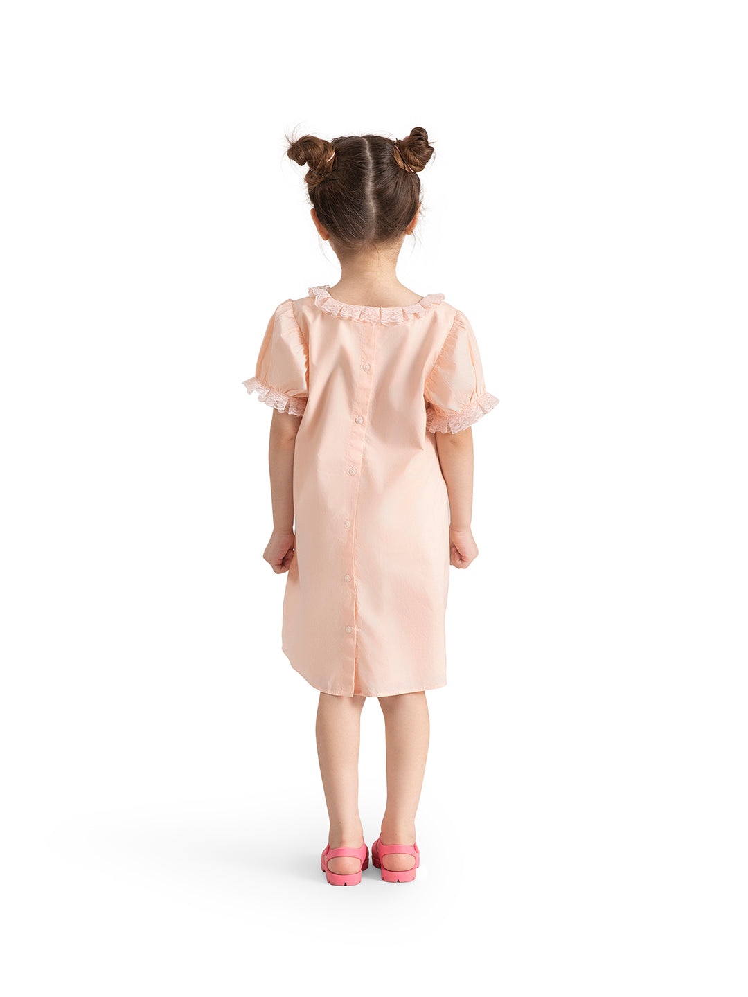 Baby Girl Peach Blossom Dress
