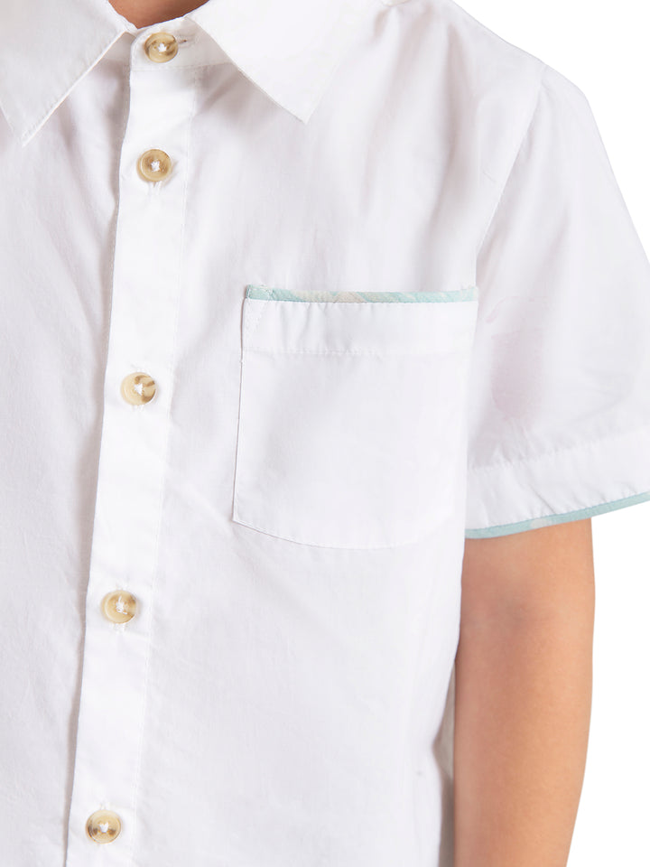 Baby Boy Boat Co-ord Set: Shirt and shorts Sailor