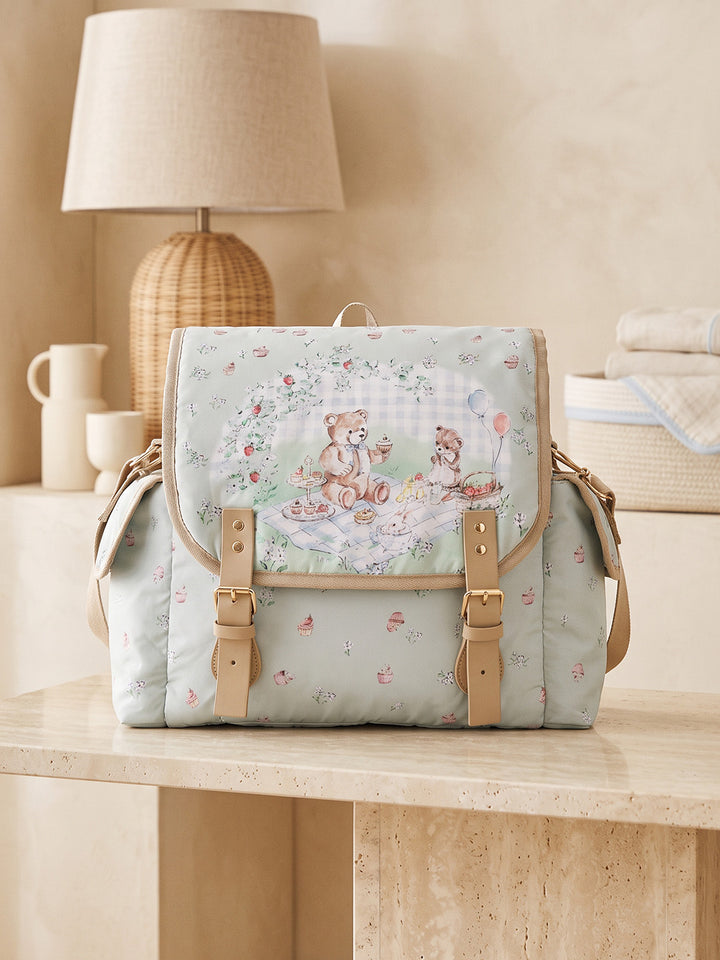 Teddy Picnic Diaper Bag