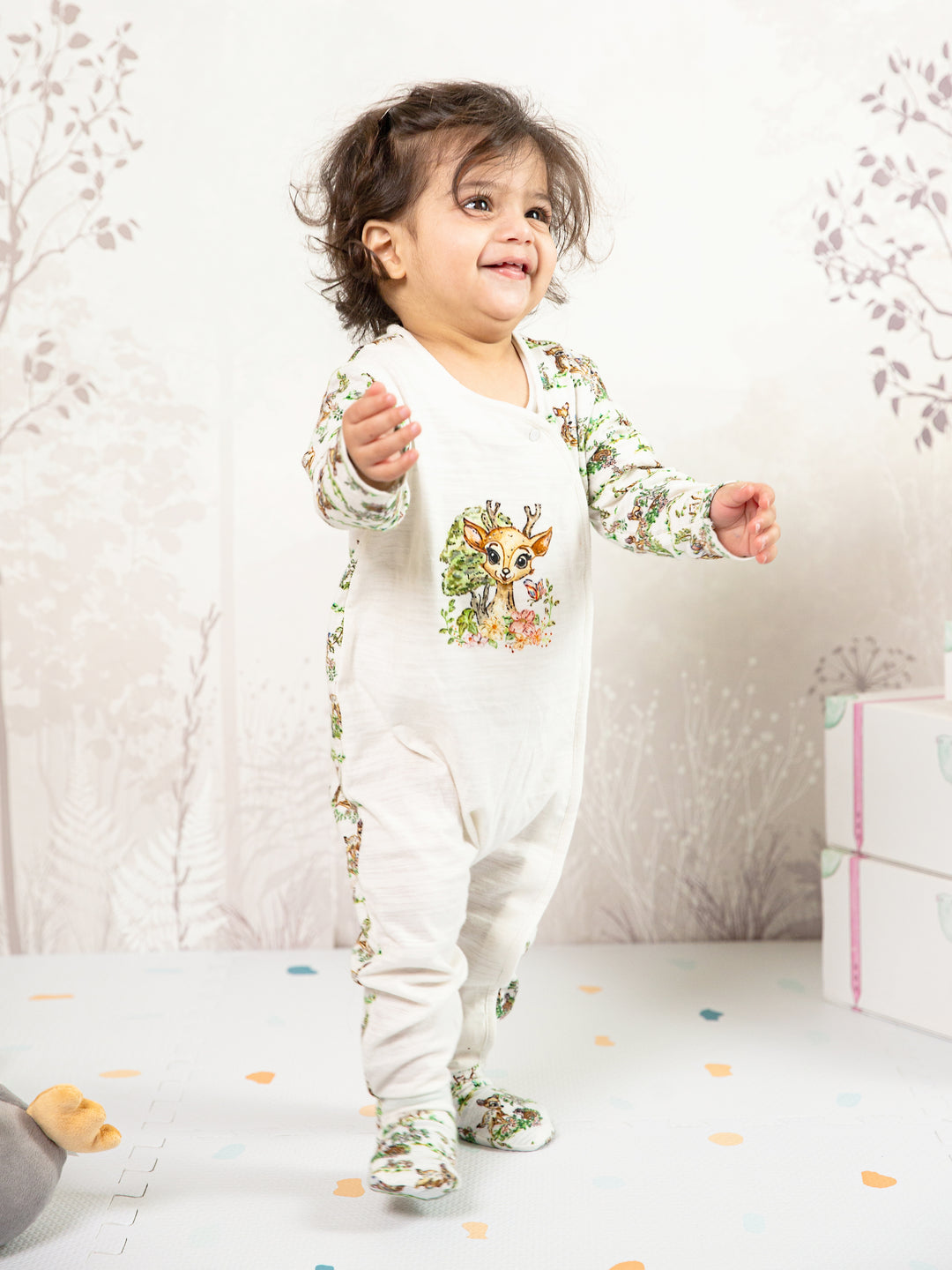 Unisex 100% Organic Cotton Bambi Bodysuit for your little one
