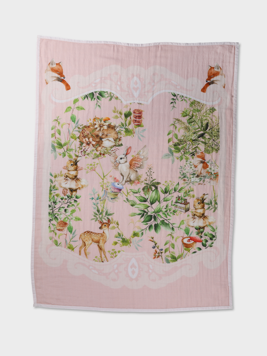 Warm and Cozy Blush Bunny Swaddle for your little one