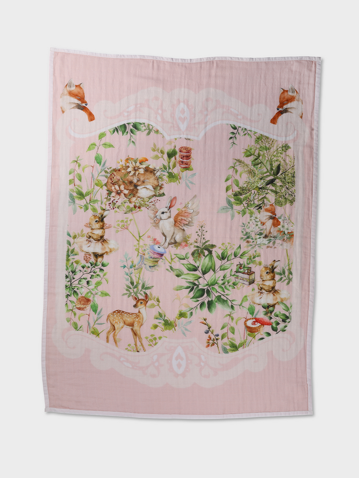Warm and Cozy Blush Bunny Swaddle for your little one
