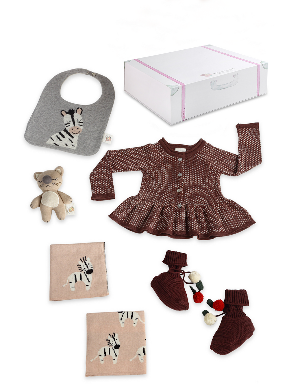Zingy Zebra Gift set for Newborn for Gifting Purpose