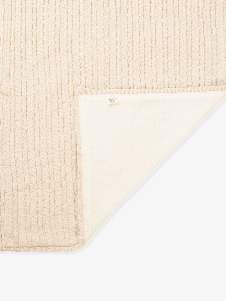 Biscotti Cotton Polyester sherpa baby blanket