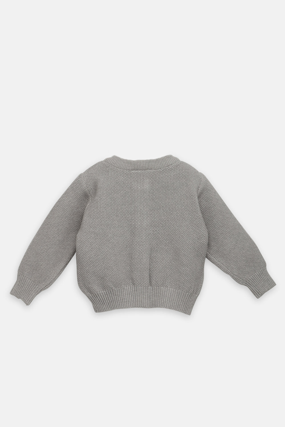 Knitted Cardigan- Grey