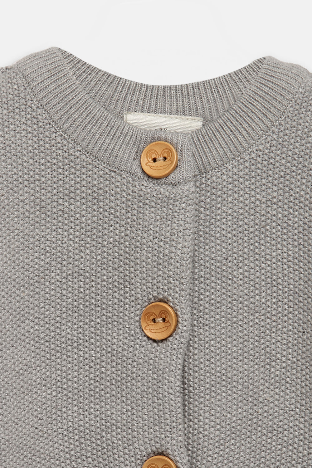 Knitted Cardigan- Grey