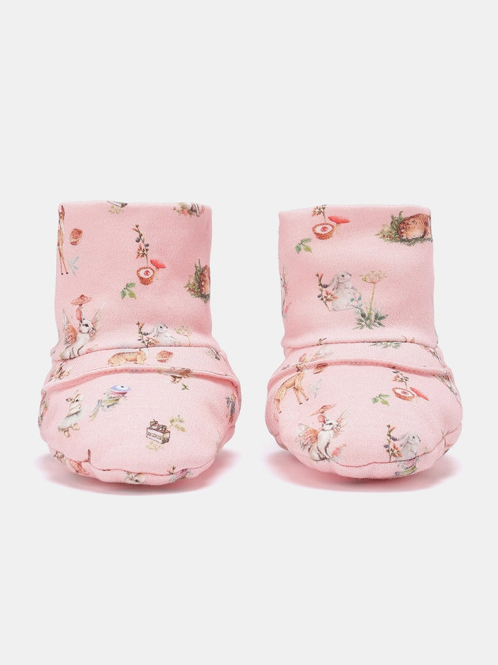 Booties -Blush Bunny